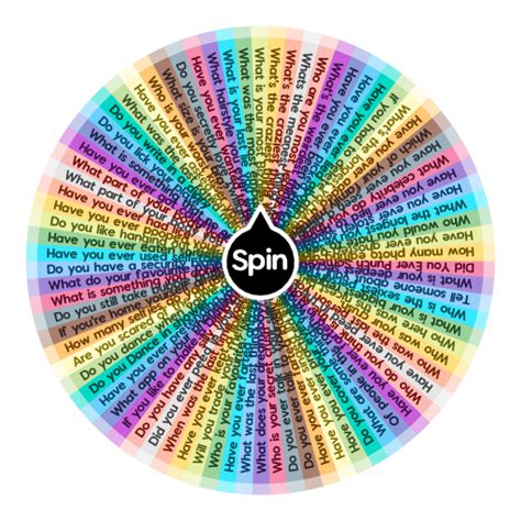 truth or dare spin the wheel|spin the wheel truth questions.